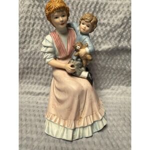 Vintage Home Interiors #1460 Porceline Figurine "Jonathan's Time" 1980s